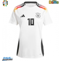 Tyskland Jamal Musiala #10 Hjemmedrakt Dame EM 2024 Kortermet